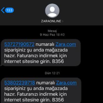 Zara Online Siparişimin Asla Teslim Edilemiyor Günlerdir Kayıp
