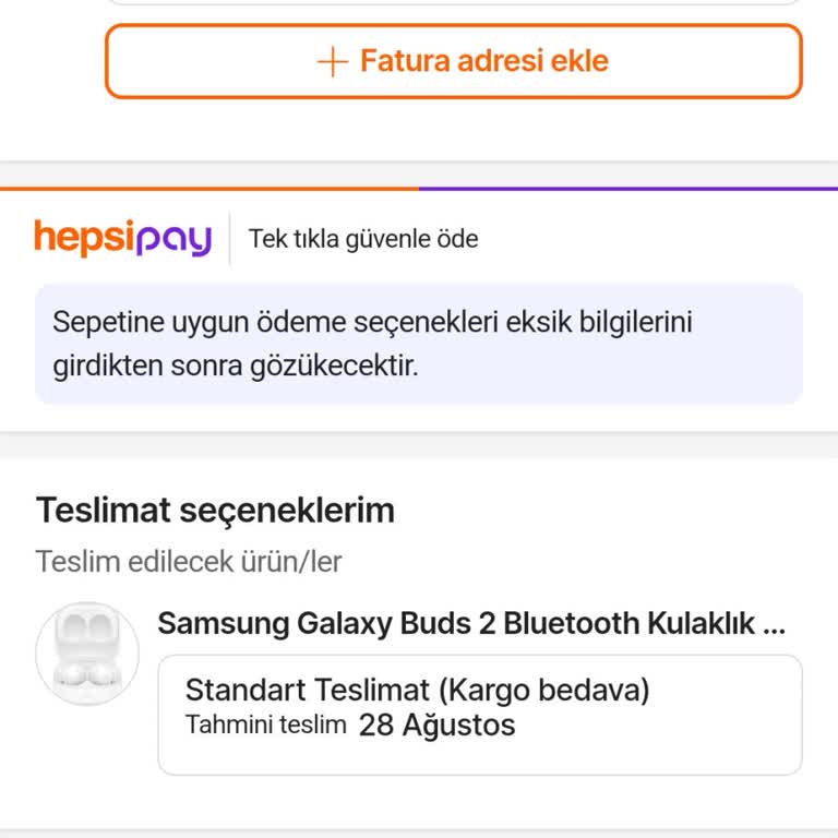 Hepsiburada Ödeme Tamamlama Şikayeti