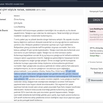 Vivense'nin Sırt Fıtığı Yapan Ortopedik Yatağı!