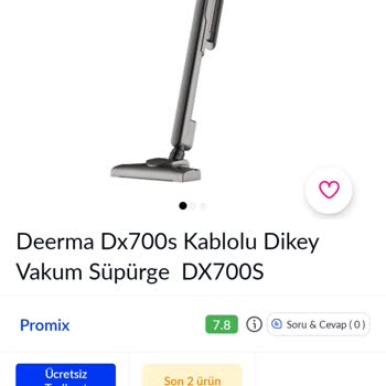 Deerma Süpürge Aldım, Çöp Oldu