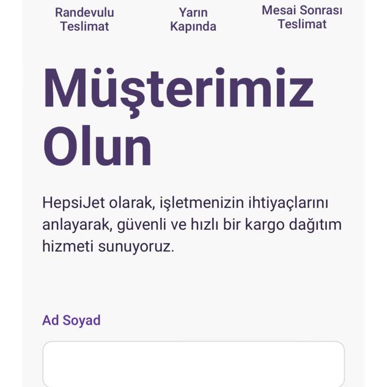 Hepsijet Kargo Anlaşmasında İlgisizlik Ve Geri Dönüş Sorunu
