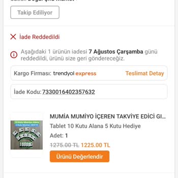 Trendyol Elit Müşterisini Mağdur Ediyor