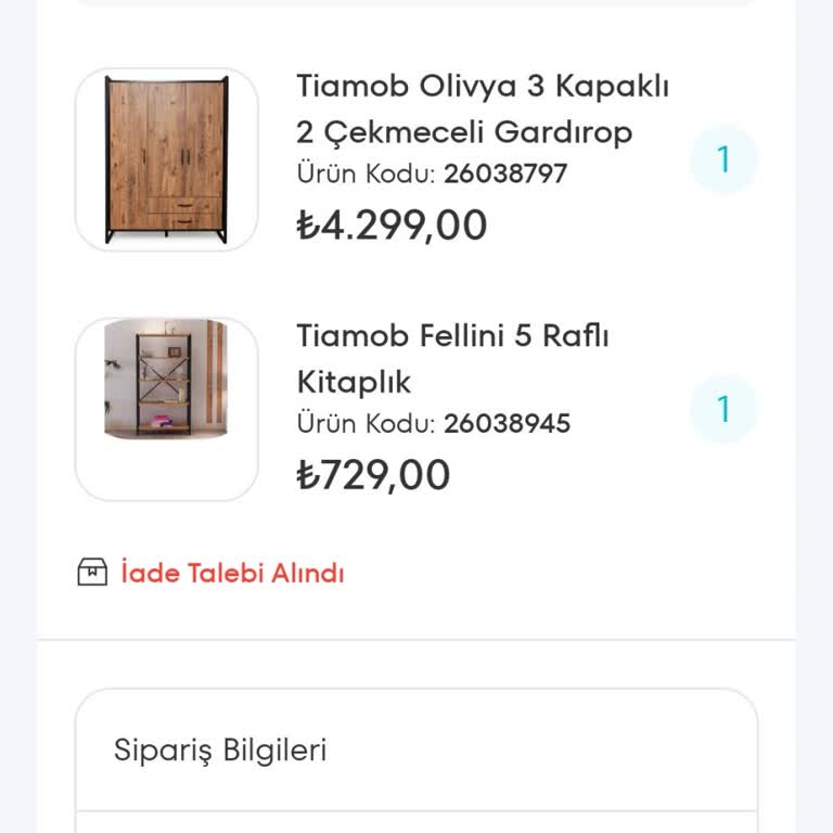 Tiamob Eksik Ürün Teslimatı