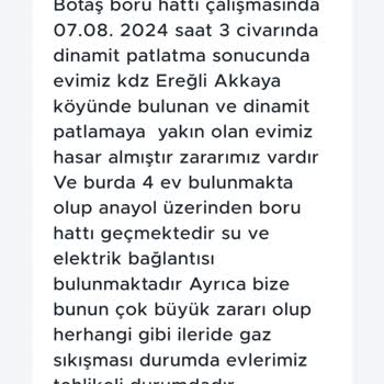 BOTAŞ Yetkililer Sorumlu