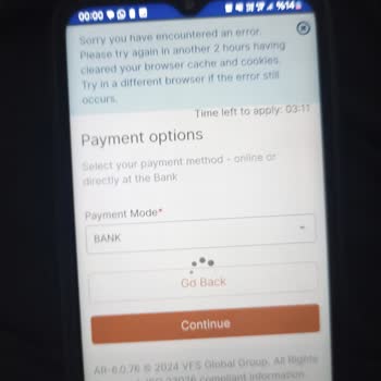 VFS Global Polonya Uzun Dönem Randevusu Ödeme Problemi
