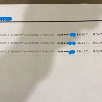Akbank Kartımdan Haberim Dışı File Ve Migros Üzerinden Para Çekilmiş