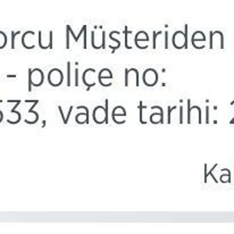 T. C. Ziraat Bankası DASK Poliçe Ücret İadesi