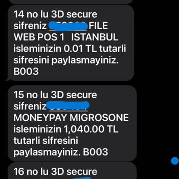 MoneyPay Akbank Kartımdan Haberim Dışı File Ve Migros'tan Para Çekilmiş