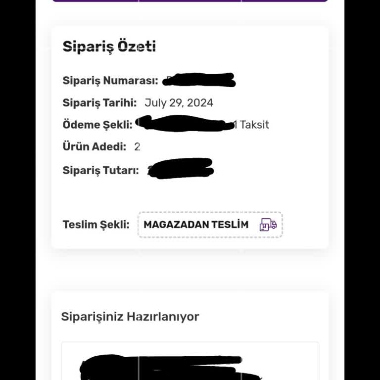 Gratis Siparişim 11 Gün Olmasına Rağmen Hâlâ Hazırlanıyor Gözüküyor.