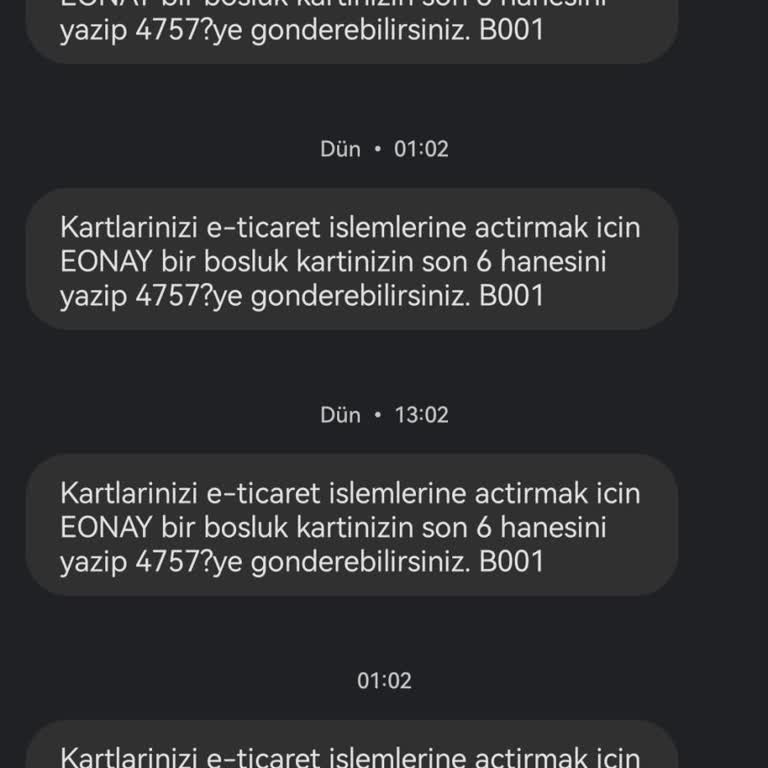 Ziraat Bankası Şikayet Mesajı Atmasın