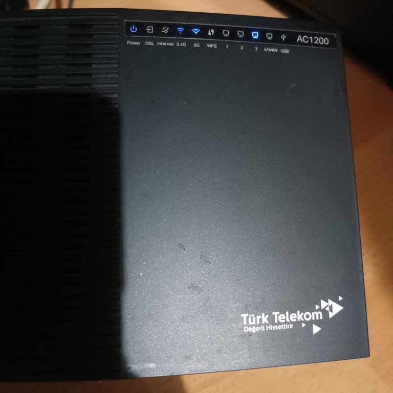 Türk Telekom Ev İnterneti DSL Ve İnternet Işıkları Yanmıyor.