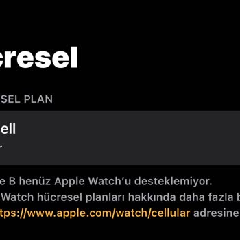 Turkcell Watch Cellular GPS+ Tarifesi Sorunu