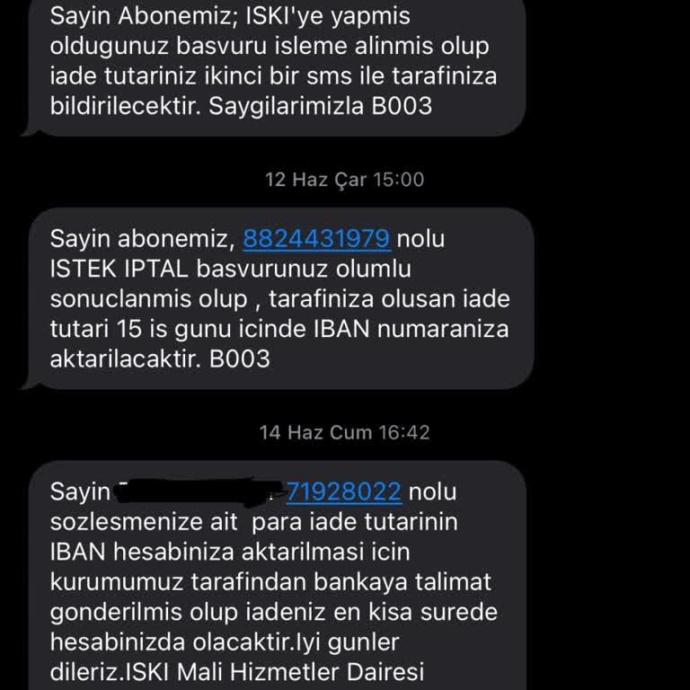 İBB - İstanbul Büyükşehir Belediyesi Güvence Bedeli İadesi