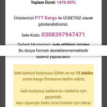 Modaselvim Hatanı Düzelt Paramı Geri Ver!