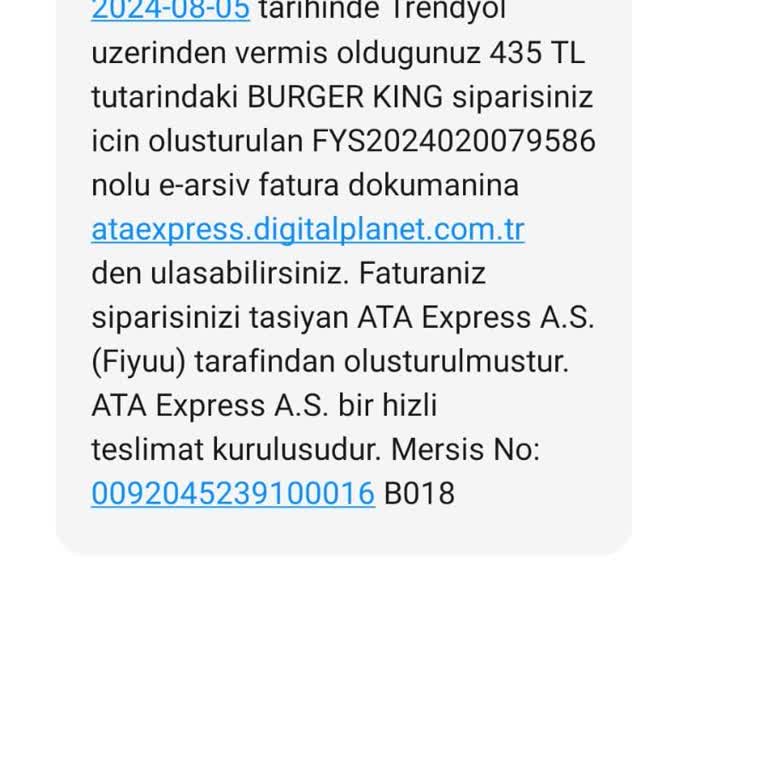 Fiyuu Firması Siparişi Getirmedi
