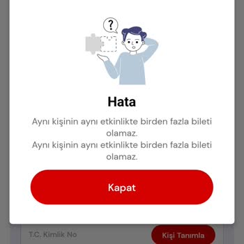 Passolig Koltuk Satıldı Hatası