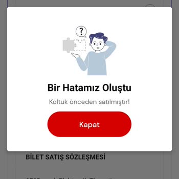 Passolig Koltuk Satıldı Hatası