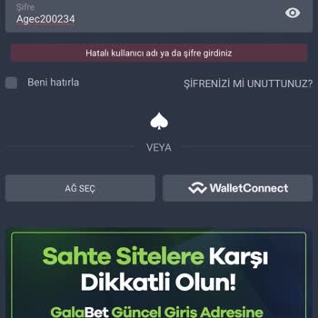Galabet Hesaptaki Bakiyeyi Sıfırladı!