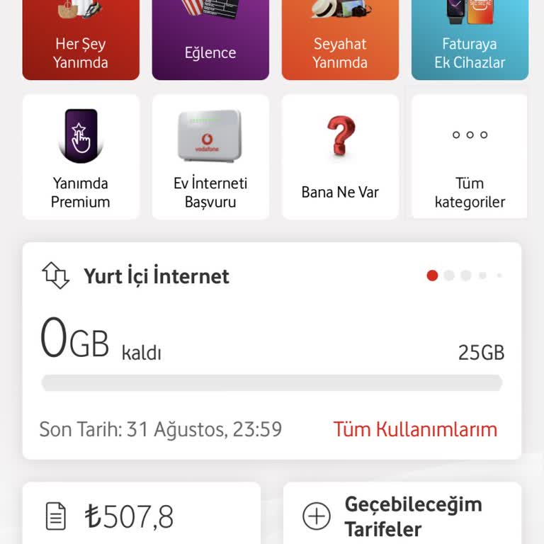 Vodafone Sınırsız Paket Sorunu: GB'lar Hızla Tükeniyor