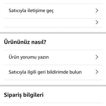 Amazondan Ürün İade Edilmiyor!
