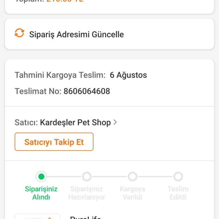 Trendyol Sipariş Ettiğim Ürün Gönderilmiyor
