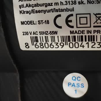 Armia Ev Aletleri Vantilatör Beni Mağdur Etti!