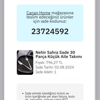 PttAVM Ürün İadesi Yapıldı Ama Hala Ücreti Hesabıma Yatmadı