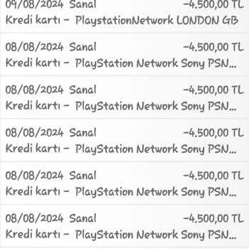 Enpara Ve Sony PlayStation İzinsiz Para Çekimi