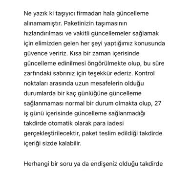 Temu Siparişim Ortada Yok