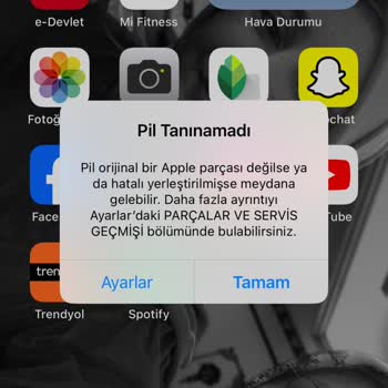 Getmobil Çakma Pil Takmış