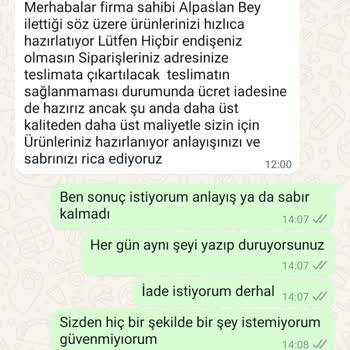 Reydeko Halı Yolluk Siparişim Hala Teslim Edilmedi