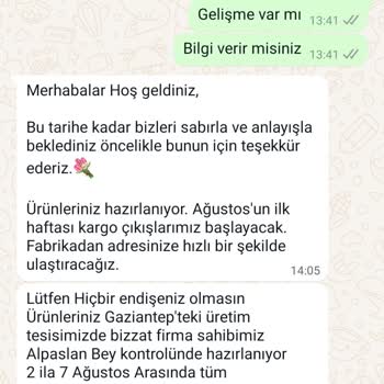Reydeko Halı Yolluk Siparişim Hala Teslim Edilmedi