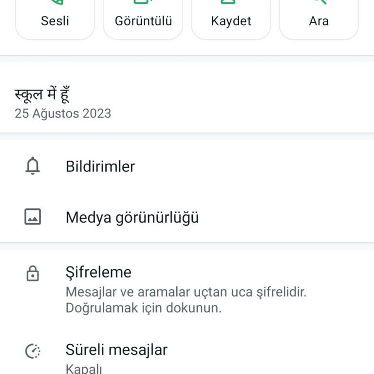 WhatsApp'tan Hindistan Numarasından Aldığım Mesaj
