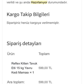 Patirüya Pati Rüyası Kedi Mamamı Yollamıyor