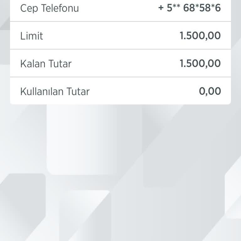 Ziraat Bankası Harçlık Avansı Ve Kart Limiti