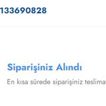 Cepte Şok Sipariş İptali