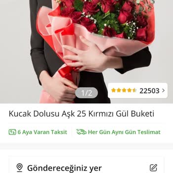 ÇiçekSepeti Çiçek Sepetinden Sipariş Verdiğim Çiçeğin Fiyasko Çıkması
