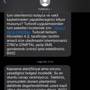 Turkcell'in Beşiktaş'taki İnternet Sorunu Ve Çözüm Eksikliği