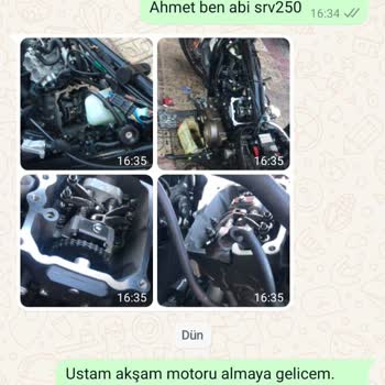 RKS Motor Srv 250VS Motordan Ses Geliyor