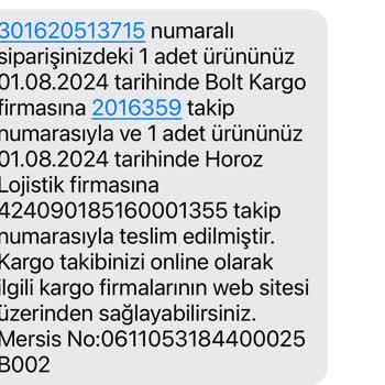 Evidea 31/07/2024 Tarihinde Aldığım Ürün Teslim Edilmedi