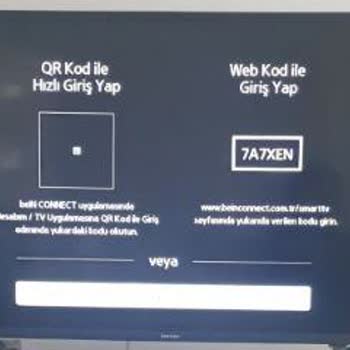 TV'Den Bein Connect Uygulamasına Giremiyorum.