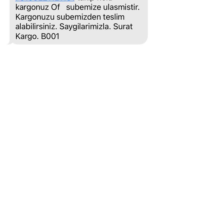 Sürat Kargo Trabzon Of Şubesi