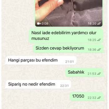 Lena Homewears Mağazasından Alınan Hatalı Ürünün İade Yapılamaması