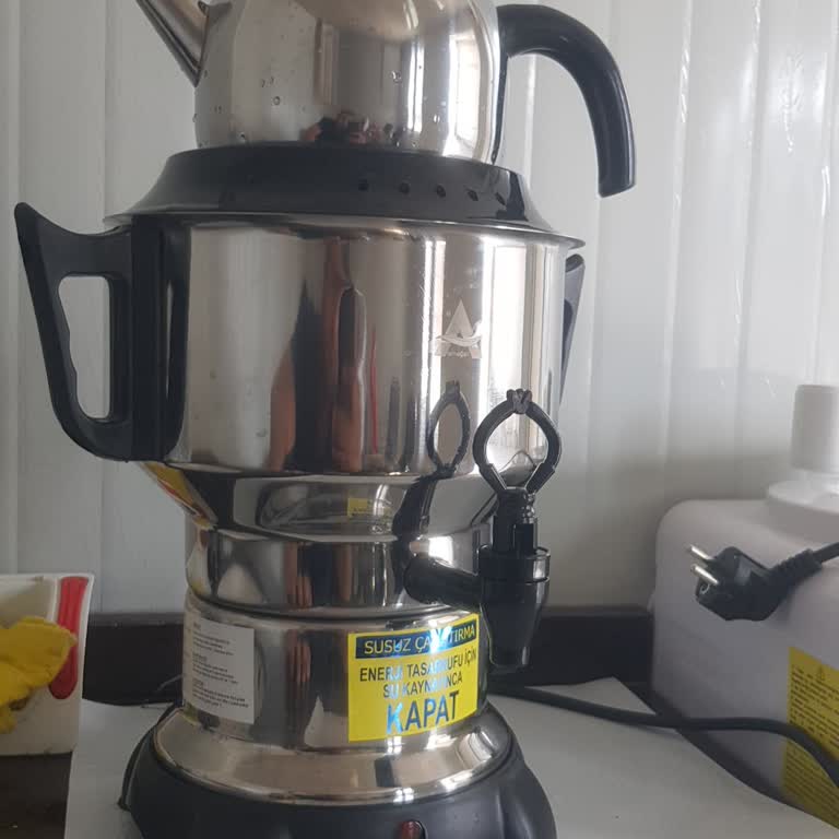 Armağan Side Çelik Elektrikli Semaver Arıza