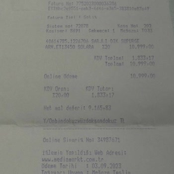 Arnica Solara Süpürge Başlığı Kırılma Sorunu