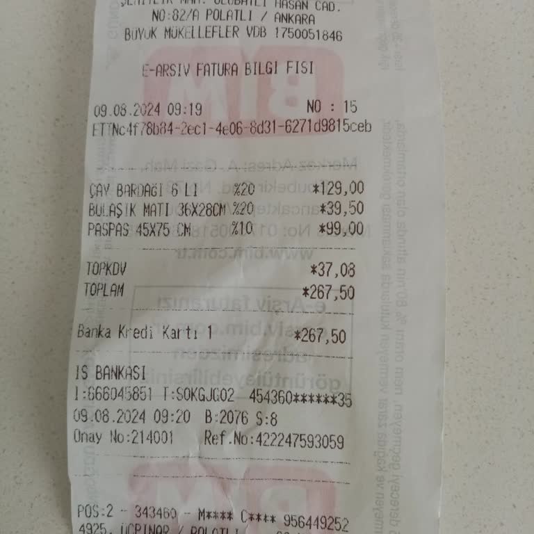 BİM Cuma Ürün Taksit