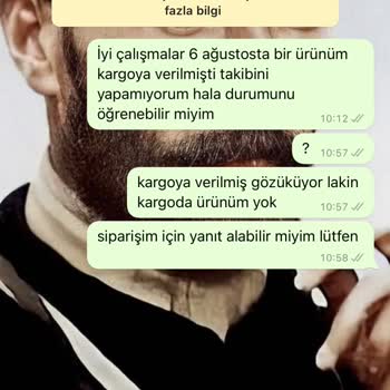 Katreninzeyli Sipariş Teslim Edilmemesi