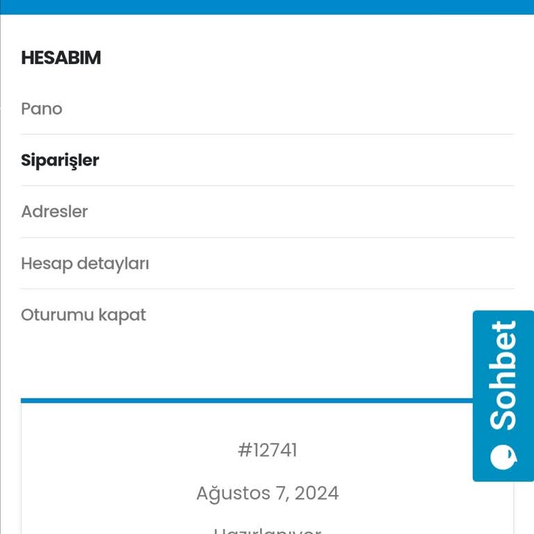 Era Mix Gıda Aromaları Siparişimin Kargoya Verilmemesi Ve İletişim Sorunu
