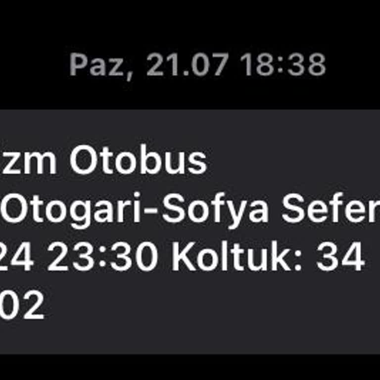 Lüks Yonca Seyahat Yonca Turizm İptal Edilen Biletin Parasını Yatırmıyor