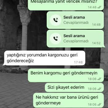 Alo 175 Tüketici Danışma Hattı Ürün İadem Sağlanmıyor.